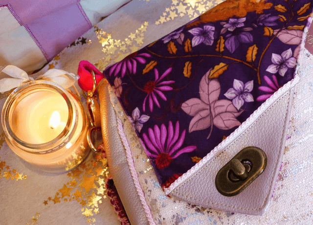 Sac PERLA mauve