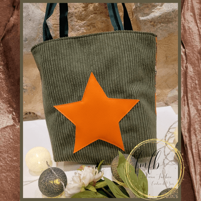 Sac Chalimar orange/vert