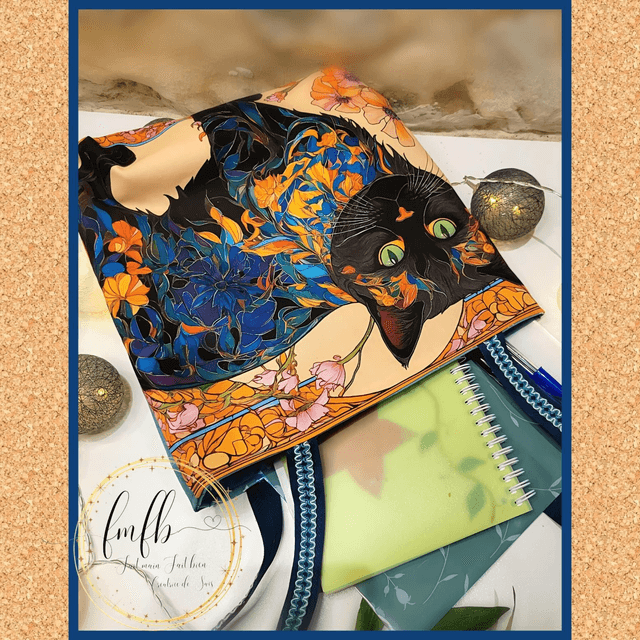 Sac Chalimar orange/turquoise 